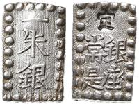 1 shu (Kaei) bez daty (1853-1865), srebro "880" 