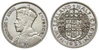 1/2 korony 1933, srebro "500" 14.07g, KM 5