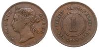 cent 1901, brąz, KM 16
