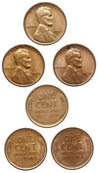 lot: 3 x 1 cent 1938-1941, Denver, San Francisco