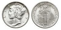 10 centów 1941/S, San Francisco, srebro "900" 2.