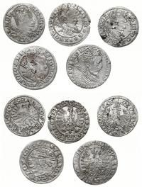 zestaw groszy koronnych 1604, 1605, 1606 i 2x160