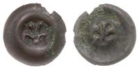 brakteat 1. ćwierć XIV w., Heraldyczna lilia z p