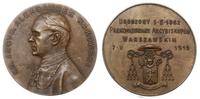 Polska, medal WYBÓR A. KAKOWSKIEGO ARCYBISKUPEM WARSZAWSKIM, 1913