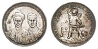 Niemcy, medal zaślubinowy Cecylii i Wilhelma, 1905