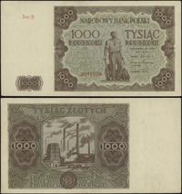 1.000 złotych 15.07.1947, seria D 2091978, delik
