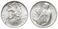 50 koron 1947, srebro ''500'', 10 g, KM. 24