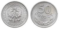 50 groszy 1968, Warszawa, aluminium, na rewersie