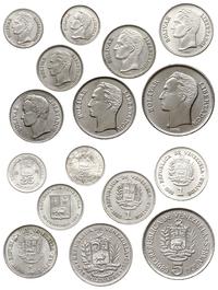 2 x 25, 50 centów, 3 x 1, 2 i 5 boliwarów 1978, 