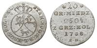 Polska, 10 groszy miedziane, 1788 EB