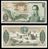 5 pesos 1974, Pick 406.e