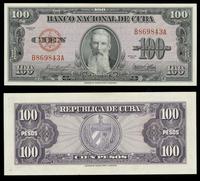 100 pesos 1954, seria B869843A, Pick 82.b