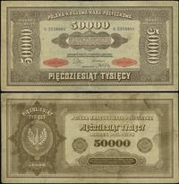 50.000 marek polskich 10.10.1922, seria G 233098