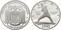 1 dolar 1992/S, OLIMPIADA, srebro 26.86 g, wybit