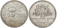 100 franków 1986, 100 lat Statuy Wolności