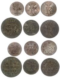lot: 6 monet bilonowych, 1 fenig scheidmünze 175