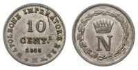 10 centimów 1813 M, Mediolan, bardzo ładne, paty