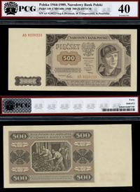 500 złotych 01.07.1948, seria AS, numeracja: 923