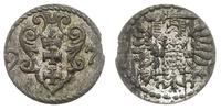 denar 1597, Gdańsk, resztki blasku menniczego, p