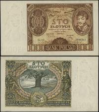 100 złotych 2.06.1932, seria AU, numeracja 59862