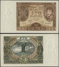 100 złotych 9.11.1934, seria CY, numeracja 83938