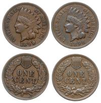 lot: 2 x 1 cent, 1 cent 1898, 1 cent 1899, razem