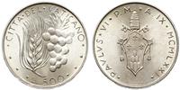 500 lirów 1971, Rzym, srebro "835", 11.01 g, pię