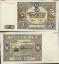 50 złotych 15.05.1946, Seria K, numeracja 784414