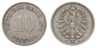 10 fenigów 1873/H, Darmstadt, rzadkie, Jaeger 4