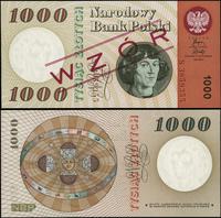 Polska, zestaw WZORÓW banknotów 20, 50, 100, 500 i 1.000 złotych, emisja 1948 i 1965