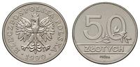 50 złotych 1990, Warszawa, próba niklowa, nakład