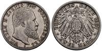 2 marki 1907, awers monet wyczyszczony, J.174