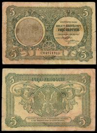 5 złotych 1.05.1925, seria C, numeracja 4971911,