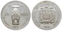 10 pesos 1975, srebro "900" 30.09 g, KM.38