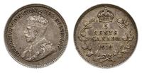 5 centów 1919, srebro "925", piękne, KM 22