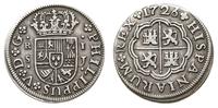 1 real 1726/J, Sevilla, srebro 2.77 g, Cayon 844