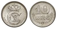 10 øre 1918, srebro "400", piękne, KM 818.1