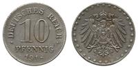 10 fenigów 1918/D, Monachium, żelazo 3.59 g., ba