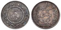 1 frank 1892, srebro 4.99 g, piękny egz. z ładną