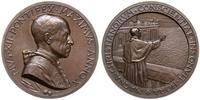 Watykan, medal 1948, autorstwa Mistruzzi'ego, wybity z okazji antykomunistycznego wystąpienia przed wyborami we Włoszech