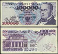 100.000 złotych 16.11.1993, seria T, numeracja 2