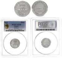 1 złoty 1835, Wiedeń, moneta w pudełku firmy PCG