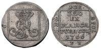 grosz srebrny 1766, Plage