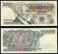 2.000.000 złotych 14.08.1992, B 3144517, ślady p