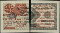 1 grosz  28.04.1924, seria BG 042059✽, Lucow 693