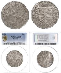ort  1621, Bydgoszcz, piękny, moneta w pudełku P