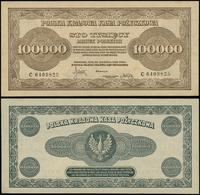 100.000 marek polskich 30.08.1923, seria C, nume