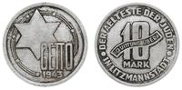 10 marek 1943, Łódź, aluminium 2.85 g, moneta wy