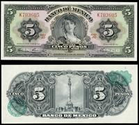 5 pesos 25.01.1961, seria JO, numeracja K703605,