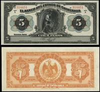 5 pesos 1913, seria A, numeracja 314451, wyśmien